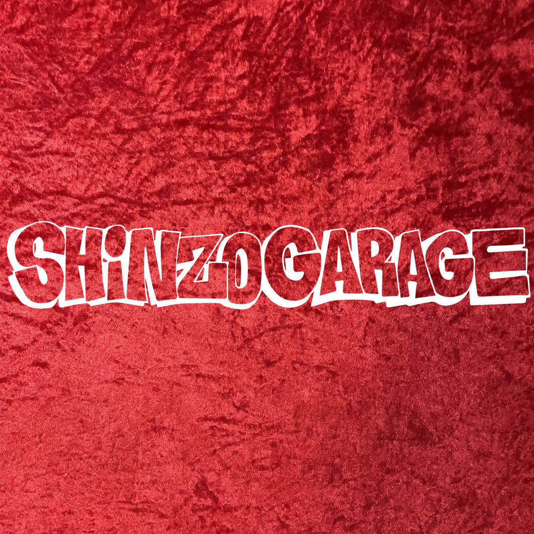 SHINZO GARAGE FUNKY VINYL STICKER