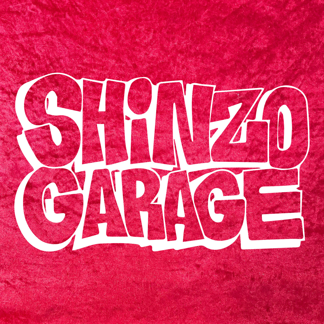 SHINZO GARAGE STACKED FUNKY VINYL STICKER